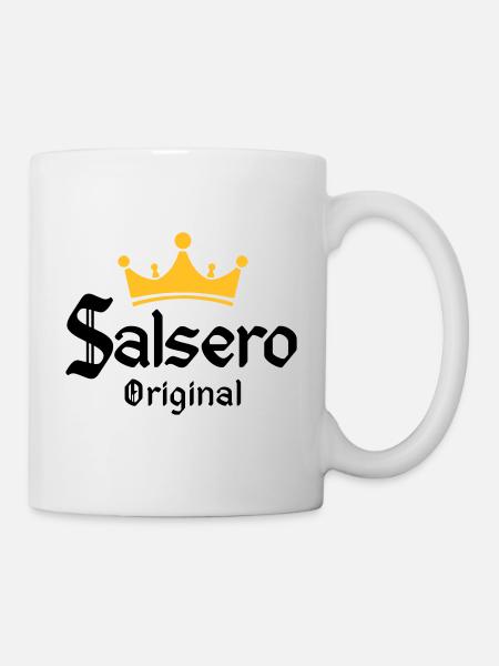 Salsero Original - Salsa Dance Fashion - Tasse - Weiß