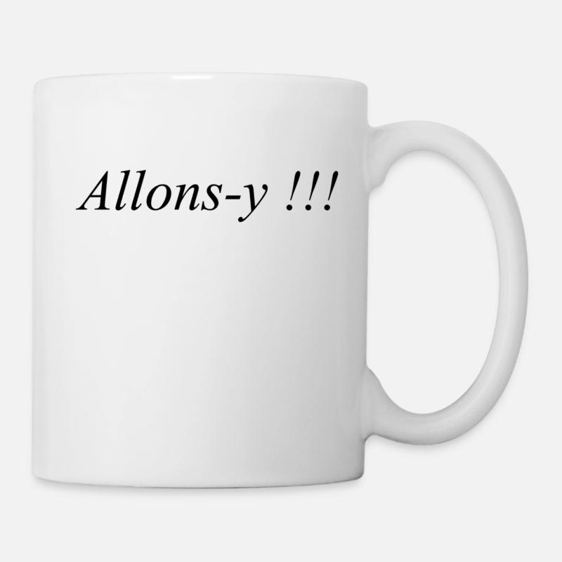 Doctor Who Allonsy - Tasse - Weiß