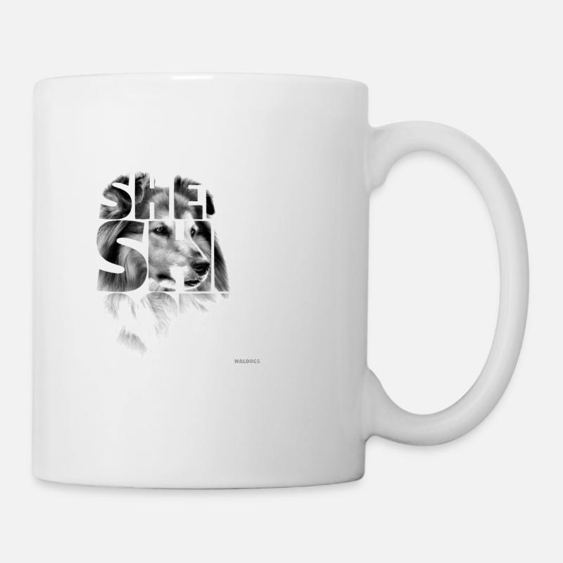 NASSU Sheltie 02 - Mug blanc - blanc