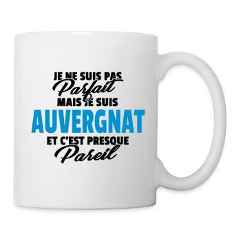 Pas parfait mais Auvergnat - Mug blanc - blanc - Droite