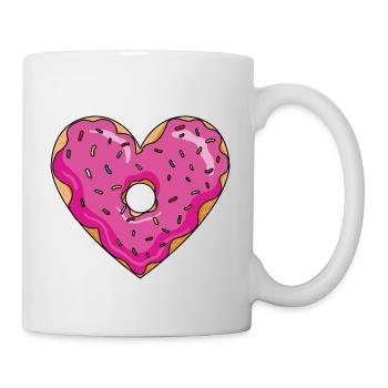 Donut in Heart - Mug - white - Right