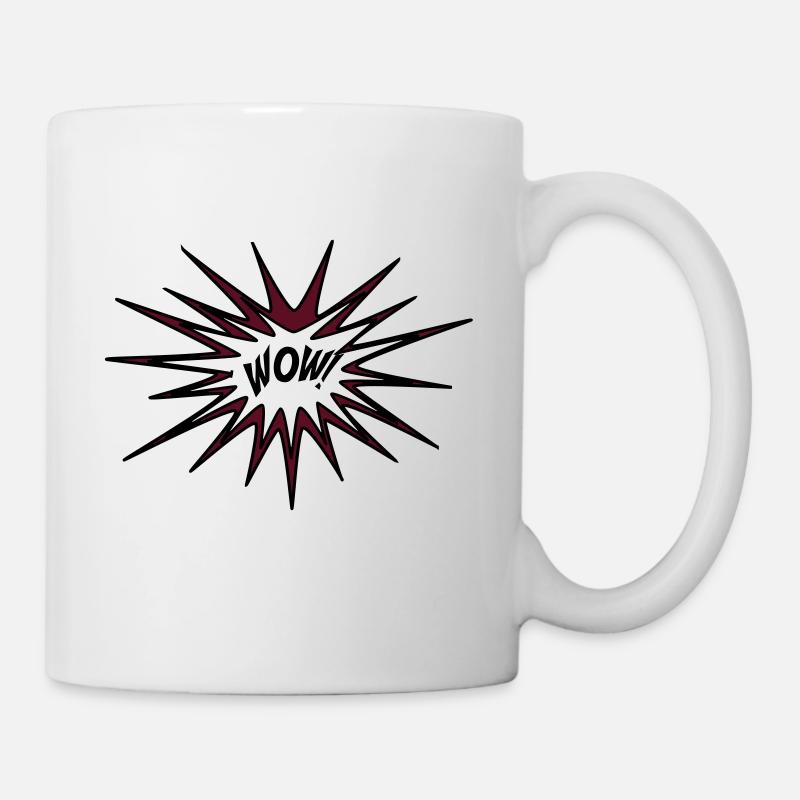WOW! - Tasse - Weiß