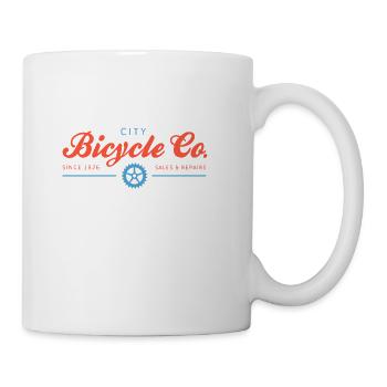 Bicycle Shirt - City Bicycle Co. - Mug - white - Right