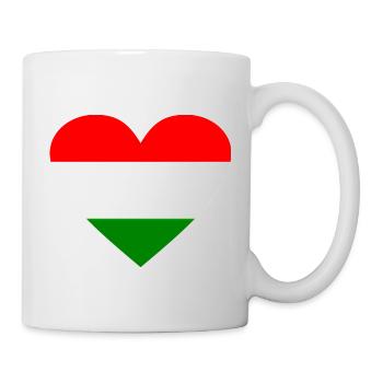 Ungarn - Tasse - Weiß - Rechts