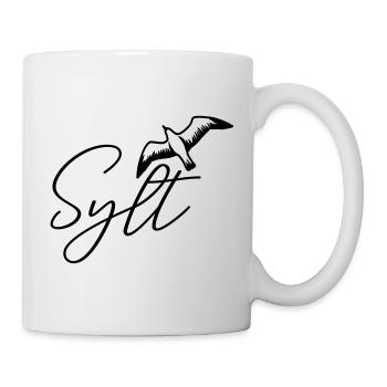 Sylt Möwe - Tasse - Weiß - Rechts