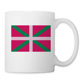 drapeau_basques_seul - Tasse - Weiß - Rechts