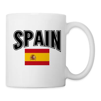 Espagne - Mug blanc - blanc - Droite