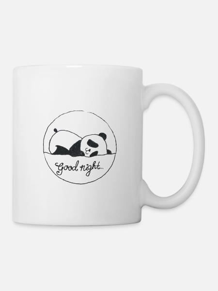 Bonne nuit Panda - Mug blanc - blanc