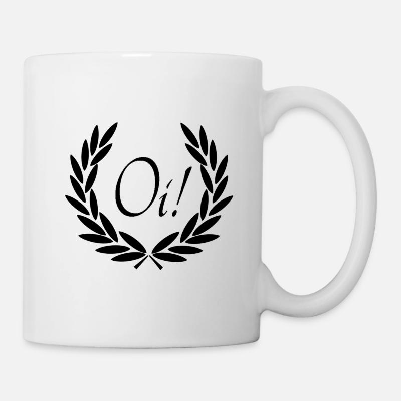 Oi! - Tasse - Weiß