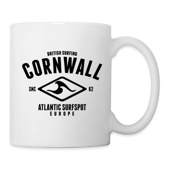 CORNWALL SURF TSHIRT - Tasse - Weiß - Rechts