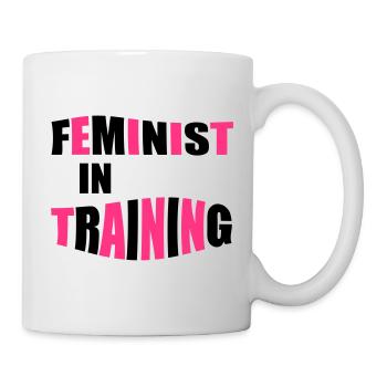 feminist in training 3 - Mug - white - Right
