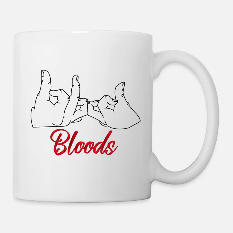 Bloods - Tasse - Weiß