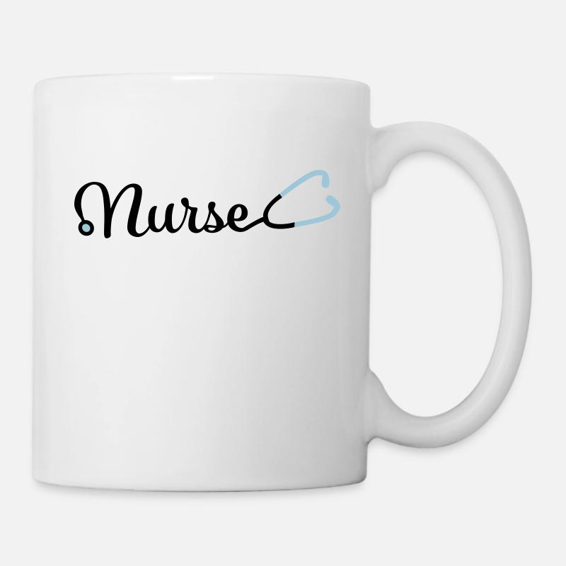 Infirmière - Mug blanc - blanc