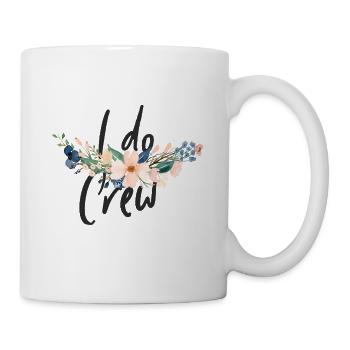 I do Crew - JGA - Florale Serie - Tasse - Weiß - Rechts