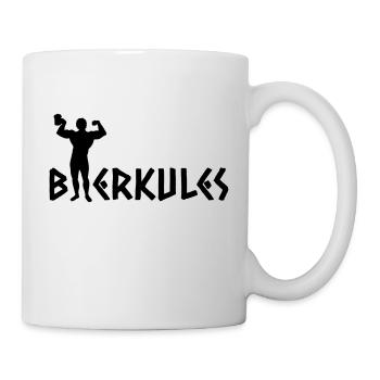 Bierkules - Tasse - Weiß - Rechts