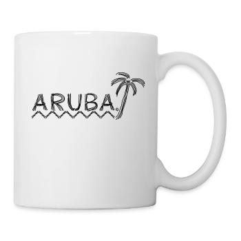 Aruba - Tasse - Weiß - Rechts