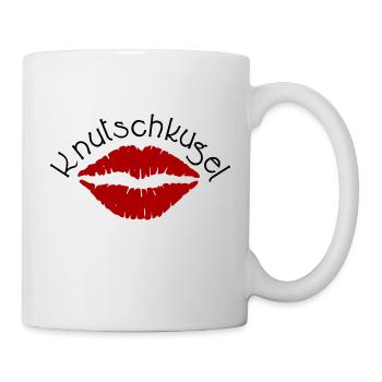 Knutschkugel - Tasse - Weiß - Rechts