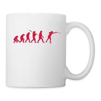 Fencing Evolution Fencer fencer | gift idea - Mug - white - Right