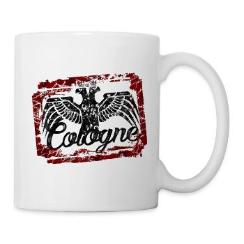 Doublekopp Adler Cologne - Tasse - Weiß - Rechts