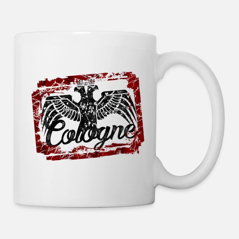 Doublekopp Adler Cologne - Mug blanc - blanc