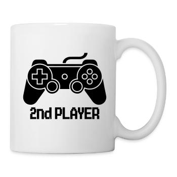 Second Player Game - Mug - white - Right
