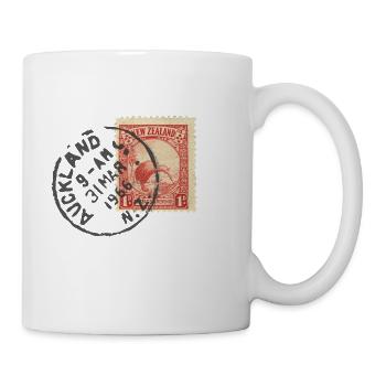 New Zealand stamp - Mug blanc - blanc - Droite