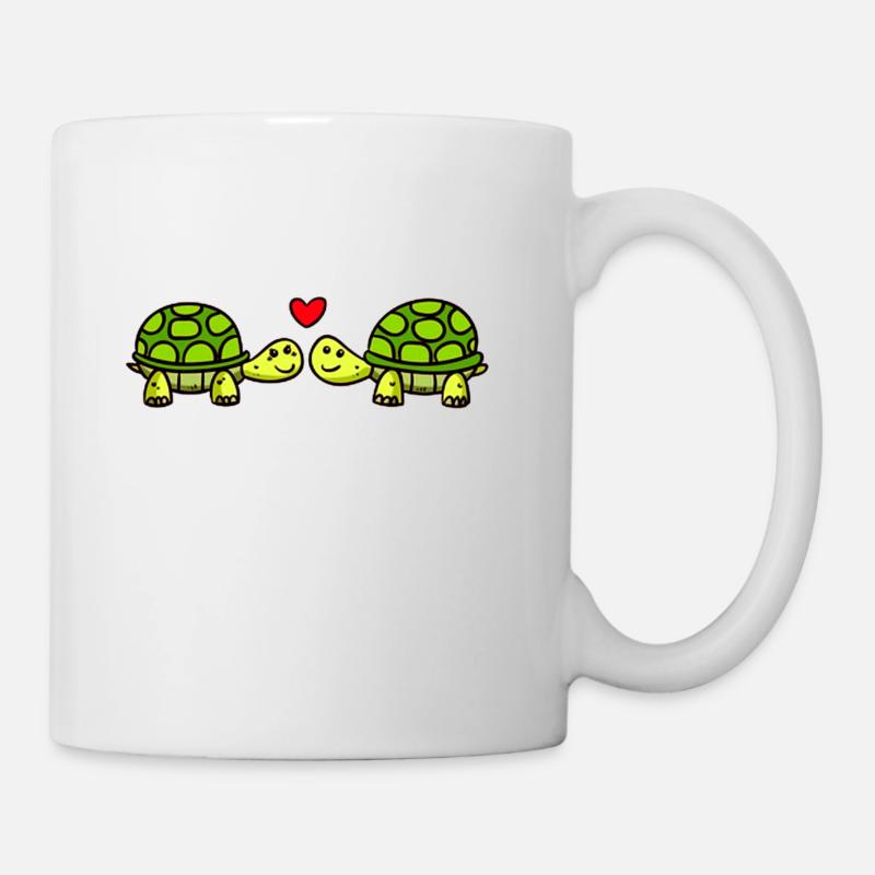 Tortues - Mug blanc - blanc