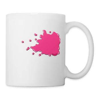 Flamingokotze - Tasse - Weiß - Rechts