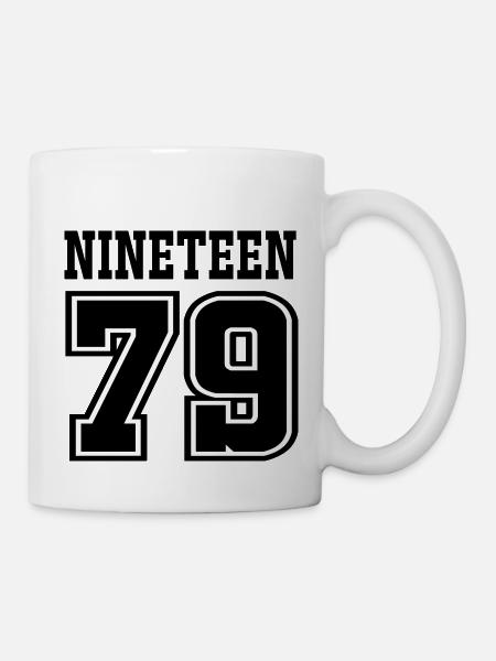 1979 - Mug blanc - blanc