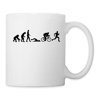 Triathlon - Tasse - Weiß - Rechts
