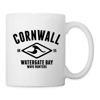 CORNWALL WATERGATE BAY SURF DESIGN - Mug - white - Right