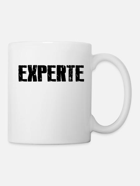 Experte - Tasse - Weiß