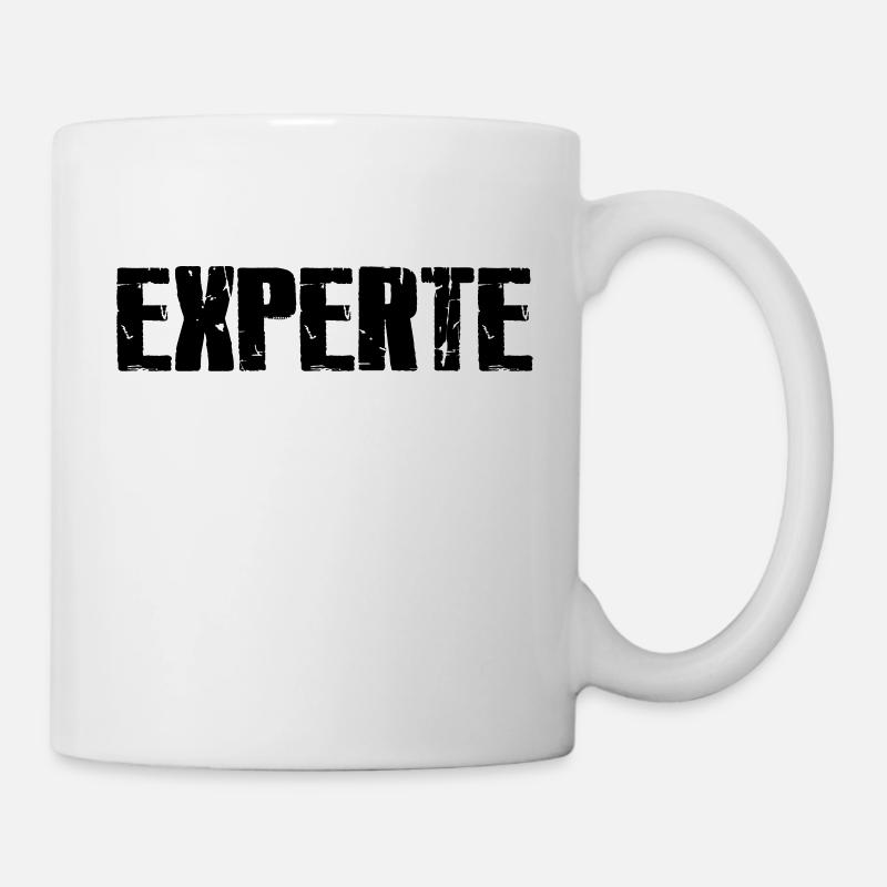 Experte - Tasse - Weiß