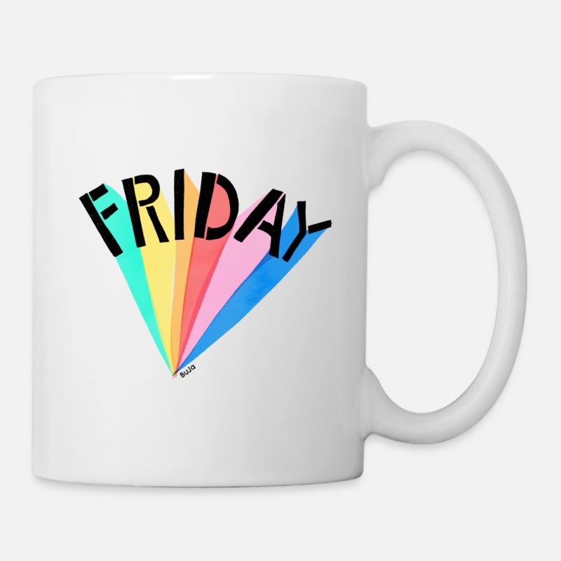 BuJa Friday - Tasse - Weiß