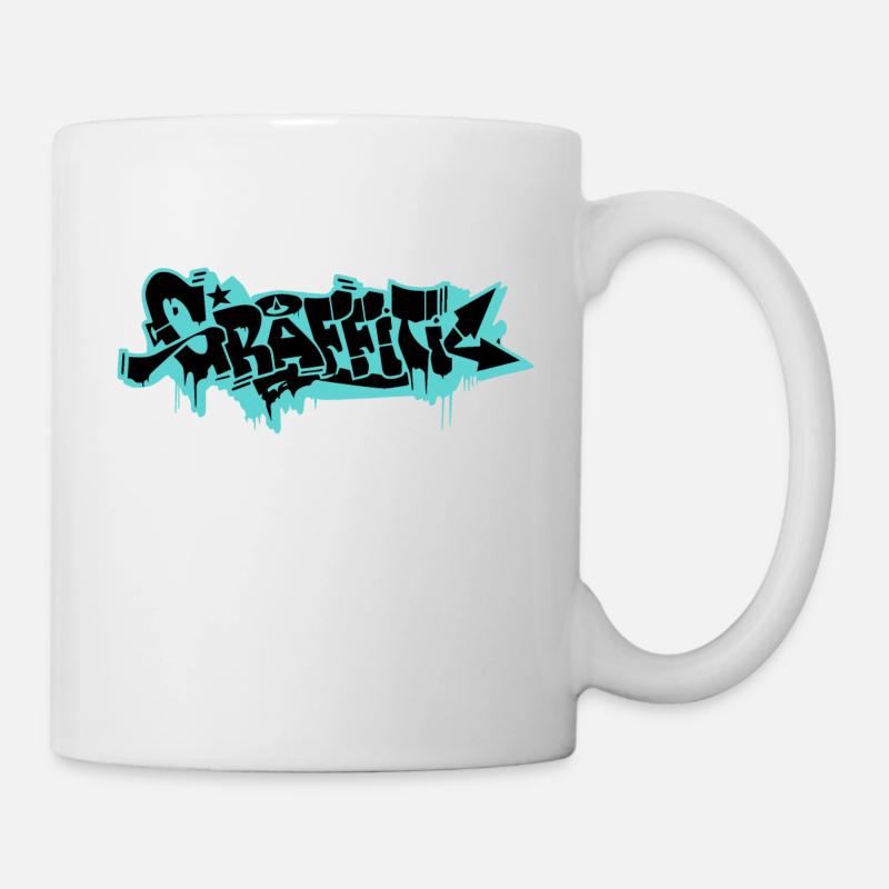 GRAFFITI - Tasse - Weiß