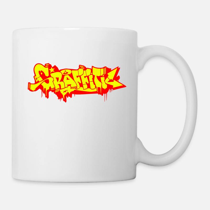 GRAFFITI - Tasse - Weiß