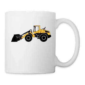 wheel loaders - Mug - white - Right