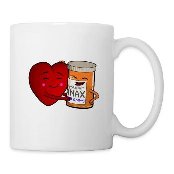 I heart Xanax - Mug - white - Right