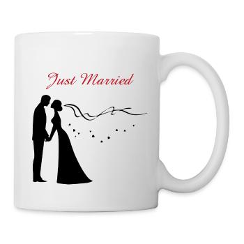 Cadeau de mariage - Mug blanc - blanc - Droite