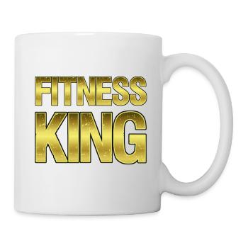 FITNESS KING SPORT WORKOUT - Tasse - Weiß - Rechts