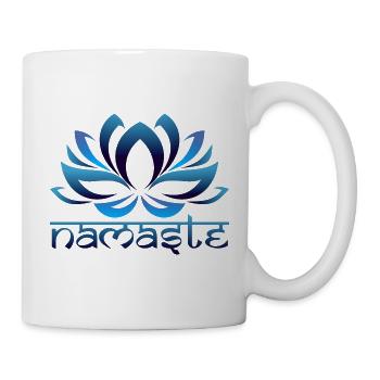 Loto Yoga Namaste Agua - Mug blanc - blanc - Droite