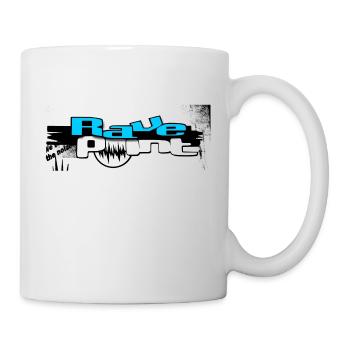 Techno - Tasse - Weiß - Rechts