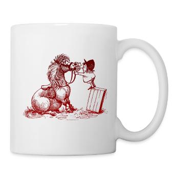 Thelwell - Pony with dentist - Mug blanc - blanc - Droite