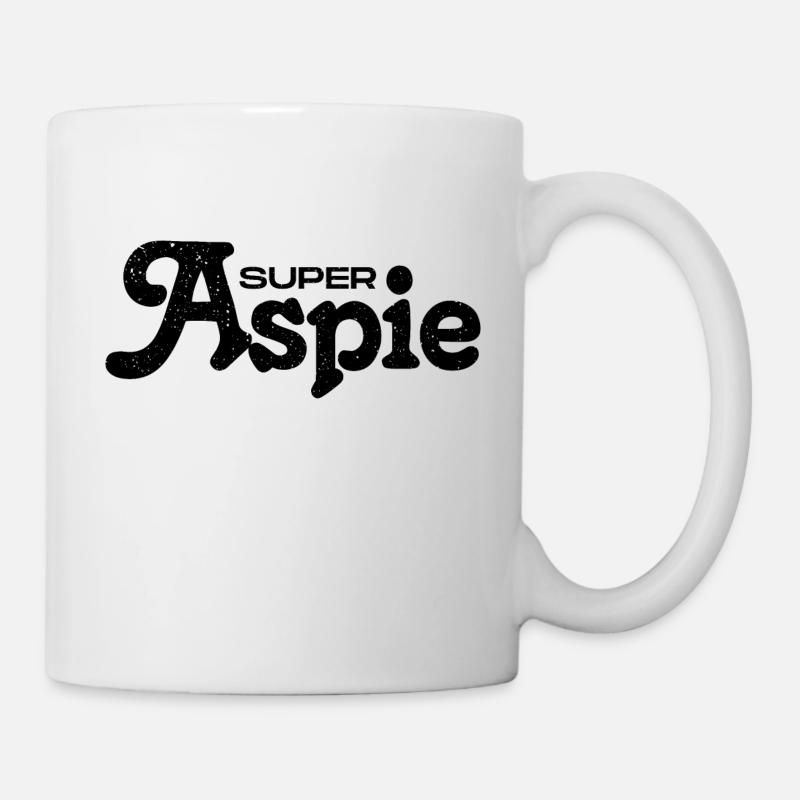 Syndrome d’Aspie Asperger - Mug blanc - blanc