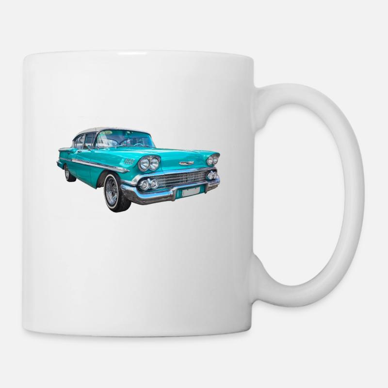 Cuba Auto - Tasse - Weiß