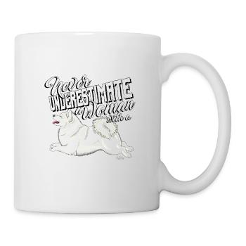mittelunderestimate2 - Tasse - Weiß - Rechts