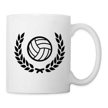 volleyball - Mug blanc - blanc - Droite