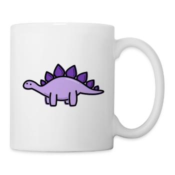 Cute Stegosaurus - Mug - white - Right