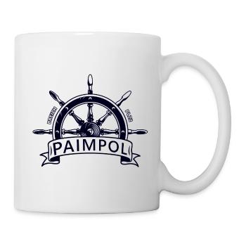 Paimpol Breizh PL22 Barre de Gouvernail - Mug blanc - blanc - Droite