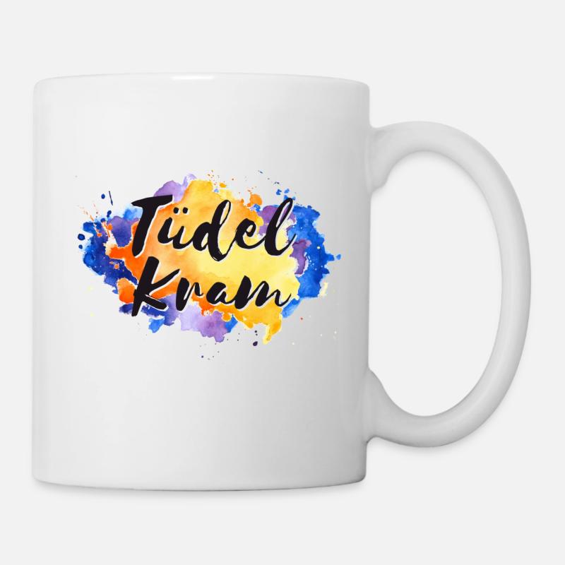 Tüdelkram - Tasse - Weiß